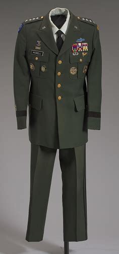 Us Army Green Service Uniform Worn By General Colin L Powell