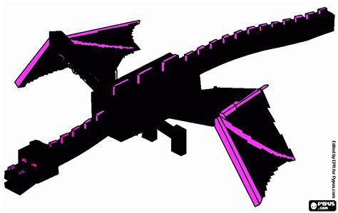 Ender Dragon Coloring Page New Enderdragon Coloring Page Printable