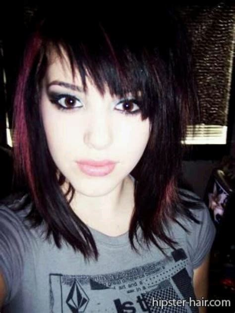 Emo Hairstyle Hipster Hairstyles Womens Hairstyles Cool Hairstyles Razored Hair Above