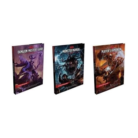 Dungeons And Dragons Core Rulebook T Set Chaos Cards