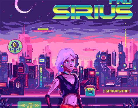 Sudio On Behance Sirius Motion Graphics Game Art Pixel Digital Art
