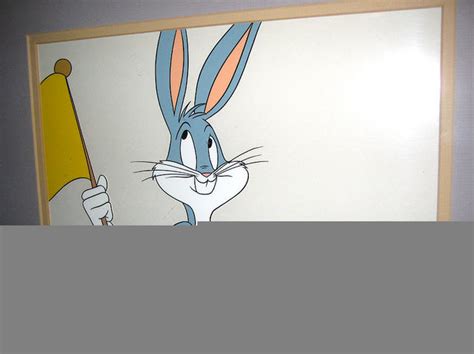 Bugs Bunny Original Production Animation Cel Wb Framed 38108671