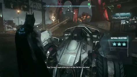 Batman Arkham Knight Prototype Batmobile Skin Xbox One Gameplay Youtube