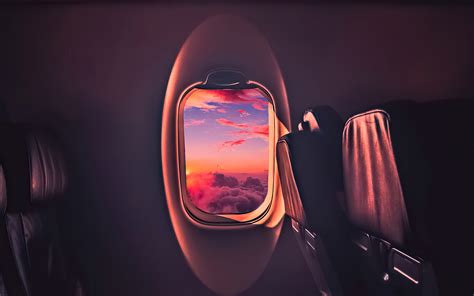 2880x1800 Beautiful Sunset Through Airplane Window Macbook Pro Retina