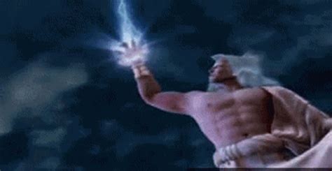 Zeus God Gif Zeus God Thunder Discover Share Gifs