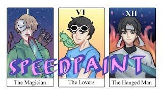 If you've ever wondered whether your sign matches up with one of your favorite characters from shows like jojo's bizarre adventure , sailor moon crystal , or one piece , then look no further: Dream SMP Tarot Cards Speedpaint | Free Psychic Reading