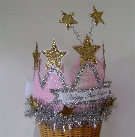 Happy New Year Crown Customize It Fits Adult Or Child By Glam Hatter
