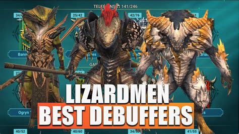 Beating Lizardmen Faction Wars Raid Shadow Legends Youtube