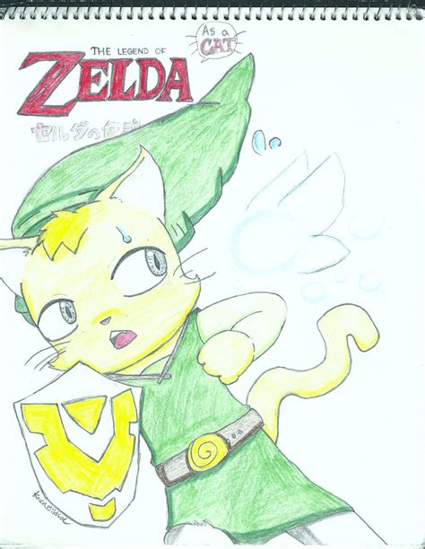 Legend Of Zelda Link As A Cat By Luna Nalu On Deviantart