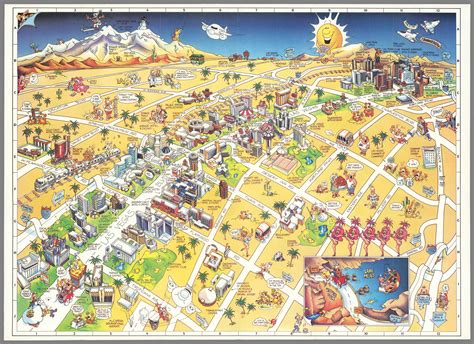 Use this handy las vegas strip map from caesars experience vegas to easily navigate las vegas like a pro and find all that the las vegas exclusive members pricing. Las Vegas Visitor's Map (1989) : MapPorn