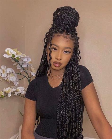 aestheticallyethereal on twitter in 2021 goddess braids hairstyles box braids hairstyles for