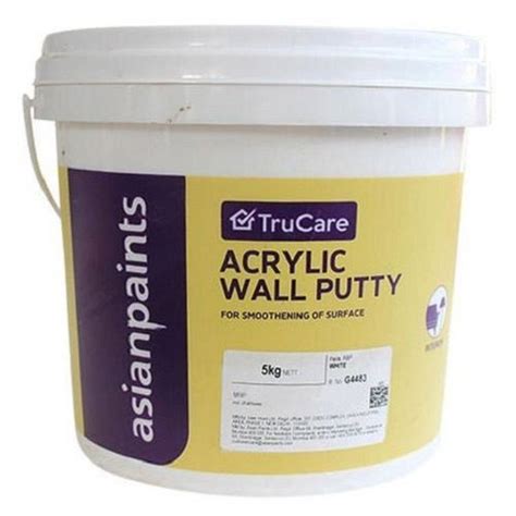 Asian Paints Trucare Acrylic Wall Putty 5 Kg At Rs 40kg In Chennai