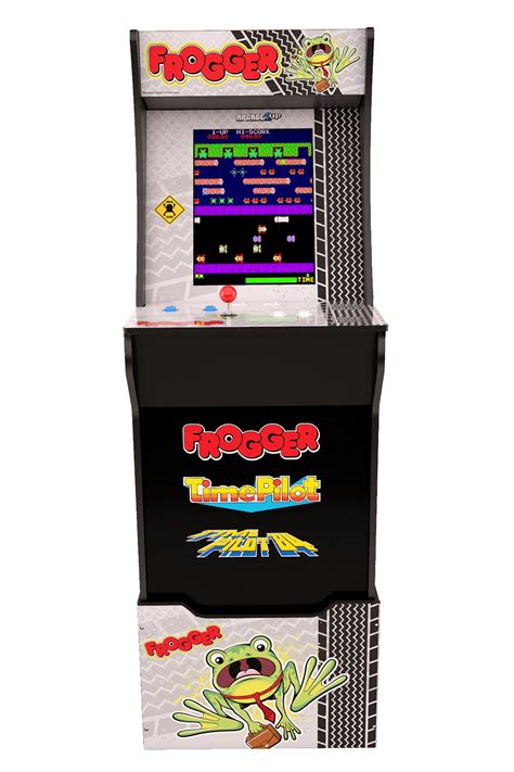 Arcade1up Frogger At Home Arcade Game With Light Marquee And Licensed
