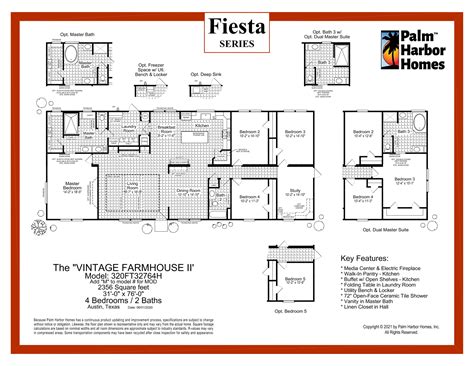Fiesta / The Vintage Farmhouse II 320FT32764H by Palm Harbor Homes