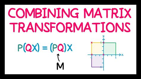 Combining Matrix Transformations Youtube