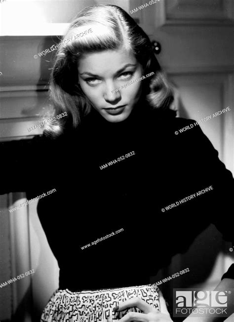 Photograph Of Lauren Bacall 1924 2014 Born Betty Joan Perske And