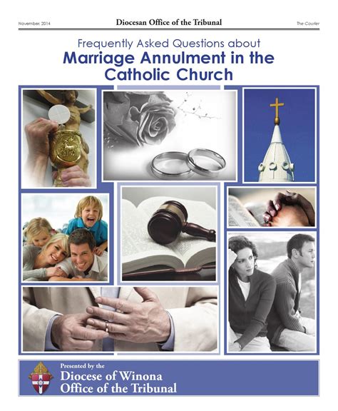Marriage Annulment In The Catholic Church Faqs By Diocese Of Winona