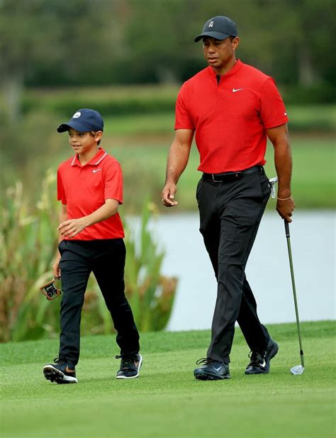 Tiger Woods And Son Charlie S Memorable Golf Tournament Moments