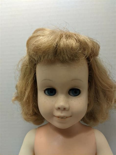 Vintage 1961 Chatty Cathy Doll By Mattel Rare Garbled Talk Please Read