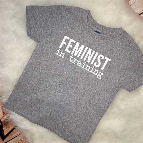 Feminism Shirt Feminist In Training Babywearing Tee Etsy