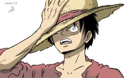 Luffy Angry Face By Willofdaniel On Deviantart