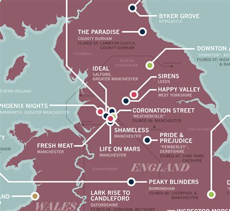 The Great British Television Map Vivid Maps Vrogue