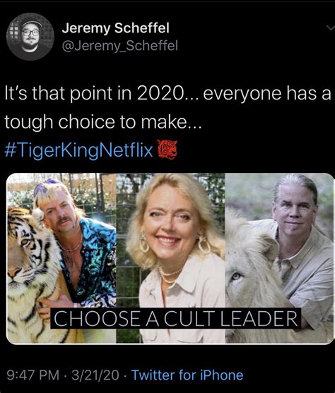 An Xxl Dump Of Tiger King Memes Just As Extreme As Joe Exotic Himself