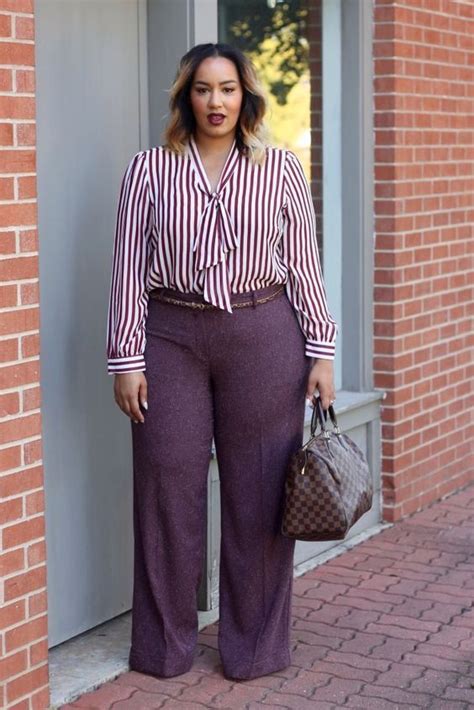Work Outfits For Plus Size Women Plus Size Pants For Curvy Women