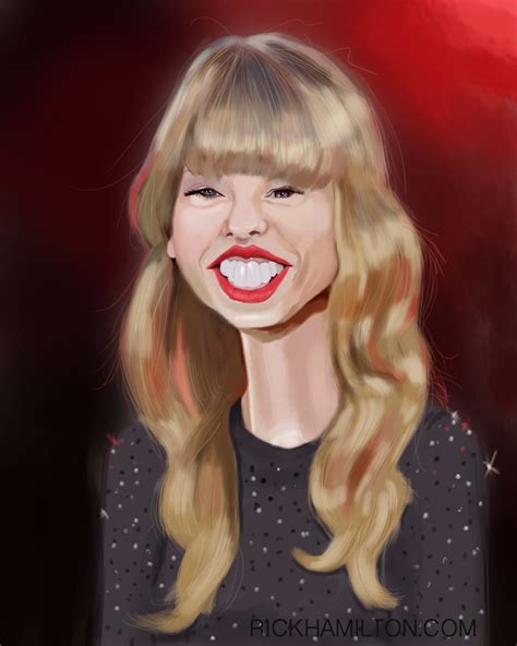 Rick Hamilton Blog Taylor Swift Caricature