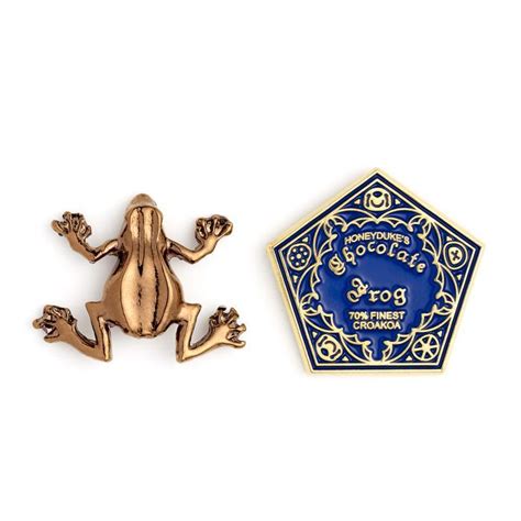 Chocolate Frog Pin Badge 2pk Harry Potter Badges Harry Potter Pin