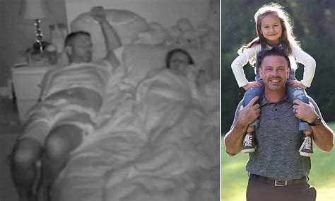 Devoted Father Slowly Slides Off His Sleeping Daughters Bed Trying Not To Wake Her Daily Mail