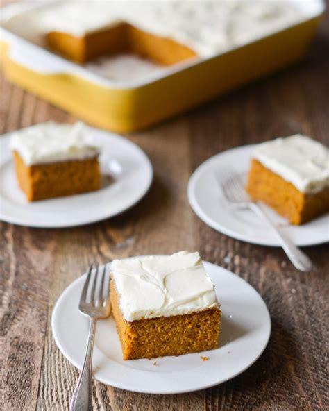 Pumpkin Cake With Cream Cheese Frosting Once Upon A Chef