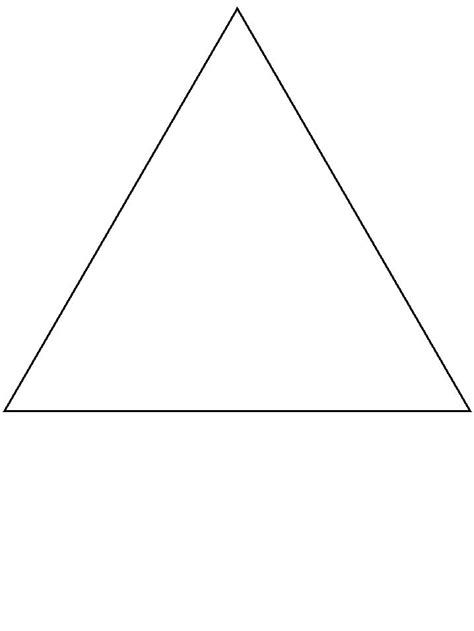 De Betekenis Van Een Driehoek De Driehoek Staat Met De Punt Naar Boven