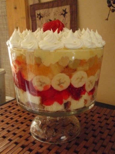 With springtime here and summer just around the corner, it can be served at showers, brunch or picnics. 7 Layer Punch Bowl Dessert - 01 Easy Life