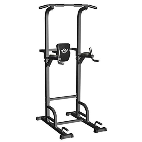 Sportsroyals Power Tower Dip Station Pull Up Bar For Home Gym Strength