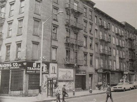 1960s Lower East Side Manhattan Hester And Allen Street Nyc Vintage