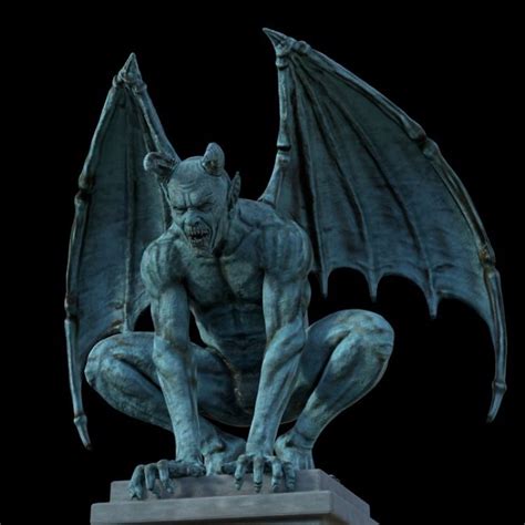 Gargoyle Ange Demon Demon Art Mythological Creatures Mythical Creatures Gargoyle Tattoo