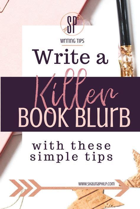 How To Write A Book Blurb With These Simple Tips Writing Tips