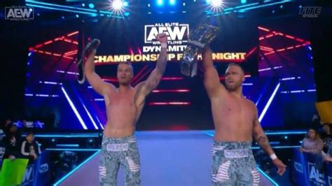 Austin Colten Gunn Capture AEW World Tag Team Titles On Dynamite