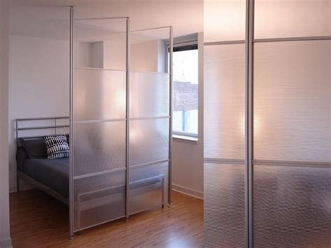 Great for putting a home office in your bedroom, but keeping both concepts mutually exclusive, or for closing off a special space from prying eyes, these. Glass Wall Room Divider Ideas for Studio | HOME: Room ...