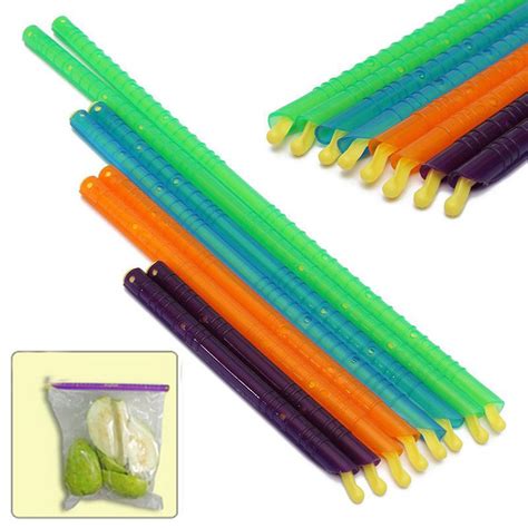 Ready Stock⚡magic Sealer Stick Bag Clip Plastic Sealing Rods Bag Seal