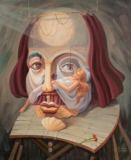 Images Of Historical Figures Hidden In Optical Illusion Oil Paintings