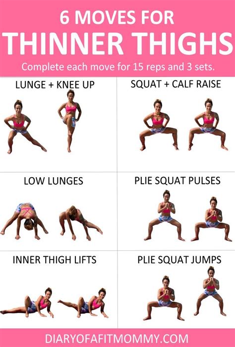 6 Inner Thigh Exercises Thatll Tone Your Legs Like Crazy Diary Of A Fit Mommy Mommy Workout