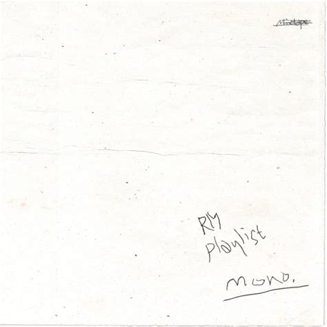 Bts Rm Unveils Tracklist Of 2nd Solo Mixtape Mono Featuring
