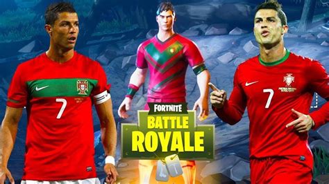 Cristiano Ronaldo Su Fortnite 50v50 Fortnite Battle Royale