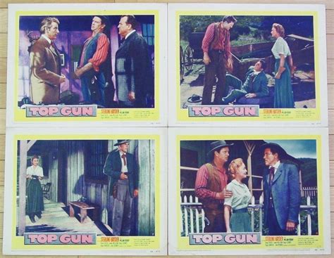 Top Gun 1955 Lobby Card Set