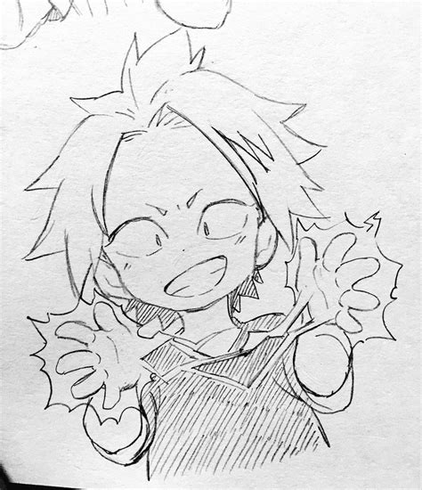 My Hero Academia Coloring Pages Denki