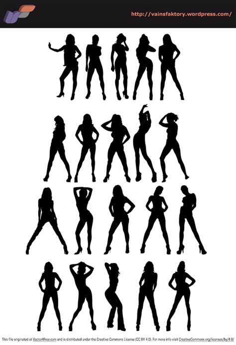 Sexy Silhouettes Free Vectors Ui Download