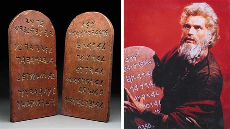Prop Ten Commandments Tablets From The Ten Commandments Paramount