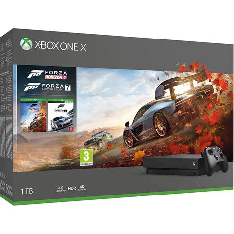 Xbox One X 4k Hdr Enhanced Forza Horizon 4 Bonus Bundle Forza Horizon